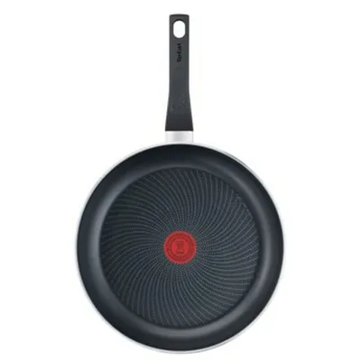 Produktbild von Tefal C27206, Rund, Allzweckpfanne, Schwarz, Titan, Aluminium, Thermo-Punkt