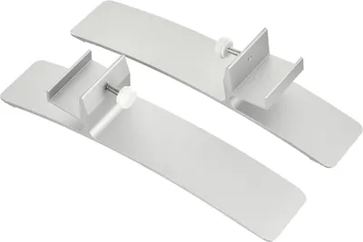 Immagine prodotto di VIESTA® 2 piedini per riscaldamento a infrarossi, per serie F/CF e pannelli con cornice fino a 22 mm, non adatti senza cornice, in alluminio