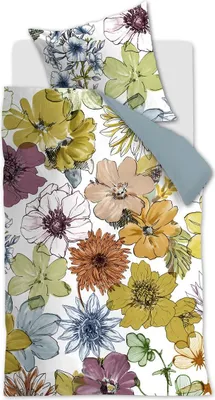 Produktbild von Beddinghouse Baumwoll- Bettwäsche-Garnitur Lotti Farbe Multi Größe 135x200+80x80