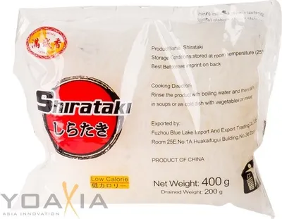 Produktbild von City Aroma Shirataki Haarnudeln 400 g