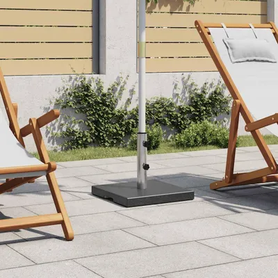 Obrázek produktu pro vidaXL Stojan na slunečník Granite 20 kg Square Black