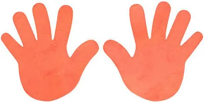 Image de Merco Marqueur de sol orange paquet de 1 paire