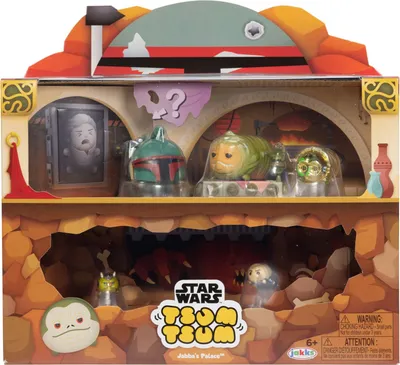 Produktbild von Disney Tsum Tsum Minifiguren Star Wars JabbaŽs Place Deluxe Set