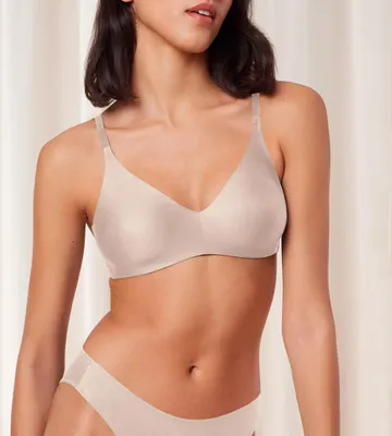 Produktbild von Triumph Pure Micro, Beige, Wirefree, Einfarbig, Cameo Beige, Weiblich, Rücken