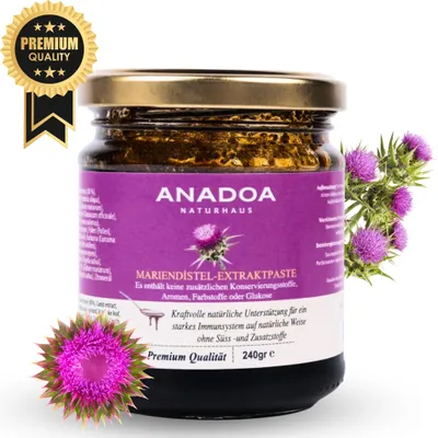 Mariendistel-Extraktpaste - natürliche Kräuterpaste 240 gr