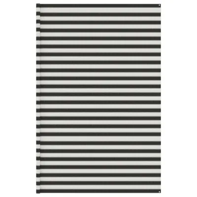 Obrázok produktu pre Stanový koberec antracitový a biely 400x800 cm HDPE