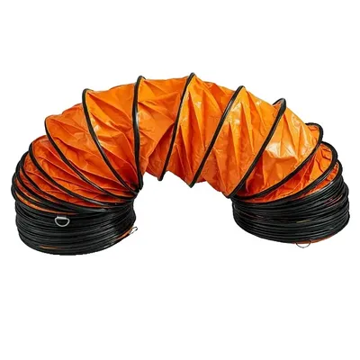 Obrázek produktu pro Ohebný kouřovod, materiál PVC, kroužek ve tvaru D, 25FT 10 palců