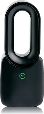 Image de Lifetime Air Ventilateur de table Mini Ventilateur USB Rechargeable - Petit ventilateur sans pales - Ventilateur à 3 vitesses - Noir