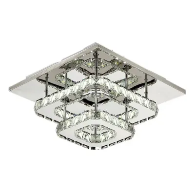 Produktbild von LED Deckenleuchte Deckenlampe Kristall Lampe K9 36W Moderne Unterputz Licht,30x30x13cm
