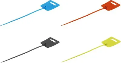 Produktbild von shiverpeaks BASIC-S Kabelbinder mit Beschriftungsfeld