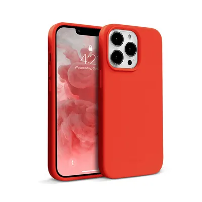 Immagine prodotto di Crong Color Cover - Custodia per iPhone 13 Pro Max (rosso)