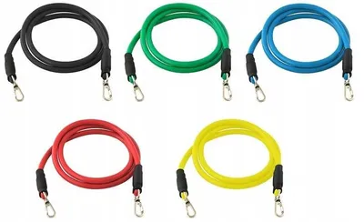 Immagine prodotto di Trizand 5865 Set di espansori in gomma per esercizi 5 pz