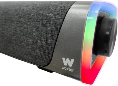 Produktbild von Woxter Big Bass 320, 2.0 Kanäle, 20 W, 20 W, Schwarz, Grau, Kabelgebunden, 475 mm