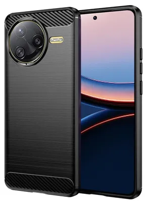 Zdjęcie produktu dla Etui Carbon Shield do Xiaomi Poco F7 - Czarny KP36956