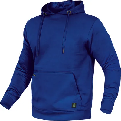 Image de · Kim, sweat à capuche Classic Line bleu grainé, taille S Leibwächter LWQ00S