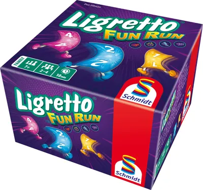 Produktbild von Schmidt Spiele Ligretto Fun Run, Kartenspiel