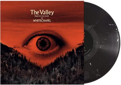 Obrázek produktu pro Whitechapel - Valley (Black/White Splatter Coloured) (LP)