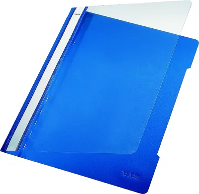 Produktbild von Leitz Standard Plastic File A4 Blue (25), 31 cm, 23,3 cm, Blau