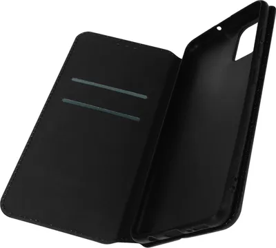 Produktbild von Avizar, Kunstleder Cover Classic Edition für Samsung Galaxy A51, Schwarz