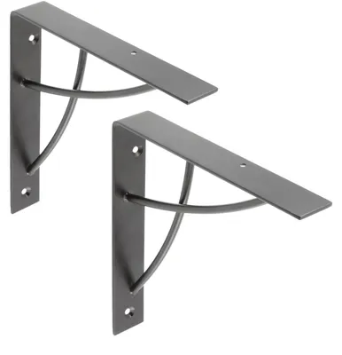 Produktbild von SOTECH Regalkonsole RK10 schwarz (2 Stück)