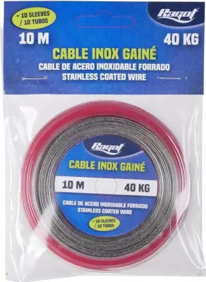 Immagine prodotto di Ragot Wire 10 M acciaio leader Trasparente 18 kg Trasparente 18 kg