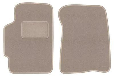 Immagine prodotto di Tappetini anteriori in moquette per Mazda MX-6 II 1992-1997 (coupé) – 2 pezzi, beige, su misura – Wielganizator LUX