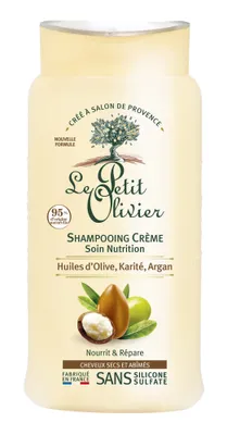 Produktbild von Le Petit Olivier Shampoo für trockenes Haar mit Sheabutter, Argan- und Olivenöl 250ml