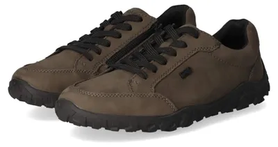 Produktbild von Rieker Herren Schnürschuhe Grau Rauleder Größe: 44