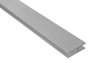 Produktbild von 2 Meter | H-Profil | Alu | eloxiert | 40x12mm | Effector | B91 | silber