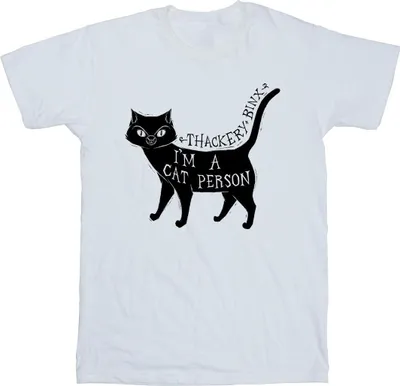 Produktbild von Disney - "Hocus Pocus A Cat Person" T-Shirt für Herren BI22456 (M) (Weiß)