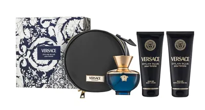 Produktbild von Versace Dylan Blue Pour Femme Eay De Parfum Spray 100ml Set 3 Artikel