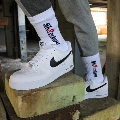 Produktbild von TEAM SOCKS Sk8erboy weiße Socken-39-42