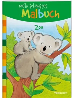 Produktbild von Mein schönstes Malbuch. Zoo