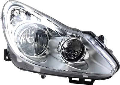 Produktbild von Johns, Scheinwerfer Halogen Front passend für Opel Corsa D 07/2006-12/2010 H7 H1 Rechts 1216188 93189358