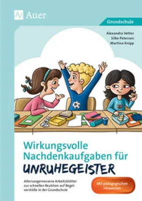 Obrázek produktu pro Wirkungsvolle Nachdenkaufgaben für Unruhegeister