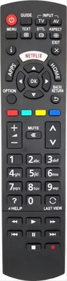 Obrázok produktu pre Diaľkové ovládanie – Diaľkové ovládanie vhodné pre televízory Panasonic – Univerzálne diaľkové ovládanie – Diaľkové ovládanie pre Smart TV – Televízor – Smart TV – Televízor – Diaľkové ovládanie
