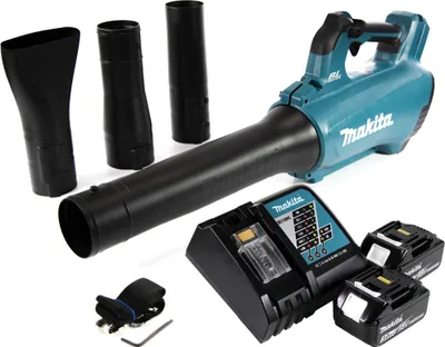Produktbild von Makita DUB 184 RF Akku Gebläse 18 V Brushless + 2x Akku 3,0 Ah + Ladegerät