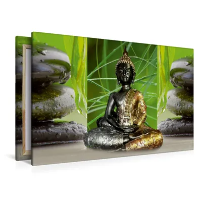 Produktbild von Calvendo  Textil-Leinwand 120 cm x 80 cm quer Ein Motiv aus dem Kalender Buddha und Yin Yang, Burlager Claudia; 7277174
