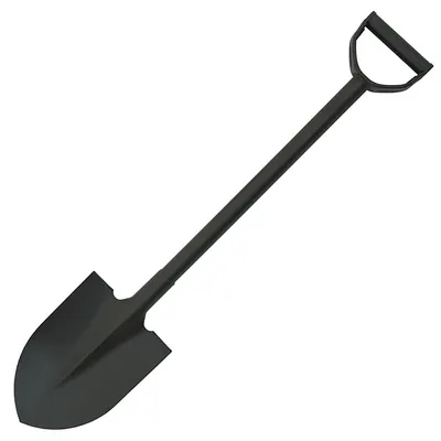 Produktbild von MFH Schaufel, "Typ I", D-Griff, Stahl, oliv