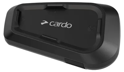 Produktbild von Cardo Spirit HD Duo, 2 Kanäle, 600 m, USB Typ-C, -20 - 55 °C, Schwarz, Wasserdicht