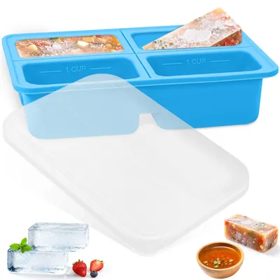 Obrázek produktu pro Silikonová forma s víkem pro skladování potravin