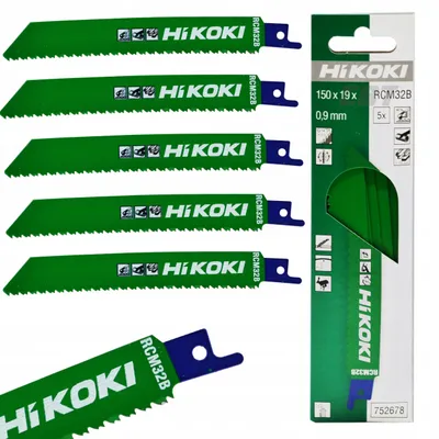 Obrázek produktu pro Hikoki Pílové listy do okružní pily BIM pro kov, 150 mm, 5 kusů