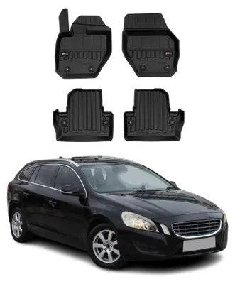 Image de Tapis de Sol pour Volvo V60 2014-2018 TPE Noir