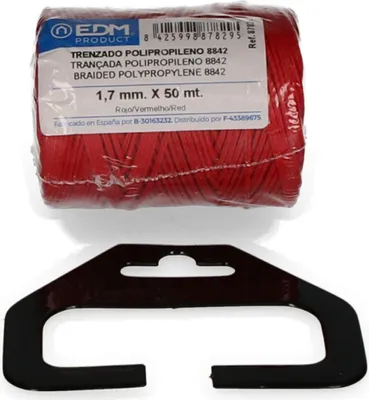 Produktbild von Edm 8842 50 M Seil Rot  Rot One Size