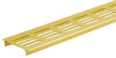 Produktbild von Lüftungsprofil Alu gold 7 x 40 mm