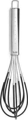 Produktbild von Ibili Silikon Schneebesen Silber  Silber One Size