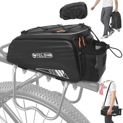 Produktbild von Famanu Fahrradtasche 3-in-1 - 9L Wasserdicht und Reflektierend