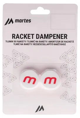 Productafbeelding van Martes - Set van 2 siliconen schokdempers "Marrto" - IG4702 (one size) (wit/rood)