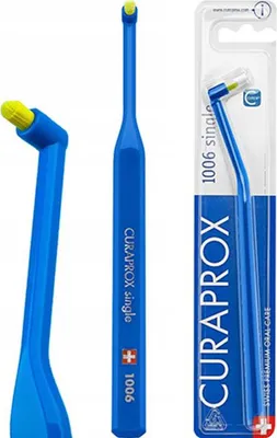 Produktbild von Curaprox CS 1006, Zahnbürste, Erwachsener, Gelb, Weich, 1 Stück(e)