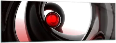 Produktbild von Bilder auf glas - Abstraktion Komposition Glaskugeln - 160x50cm - Glasbilder - Wandbilder - Kunstdruck - Wanddekoration aus Glas - Glas Bilder - Wandbild auf Glas - GAB160x50-0315